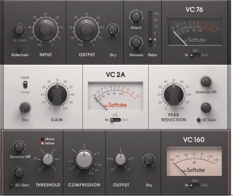 Native Instruments Vintage Compressor (VC 76, VC 2A, VC 160)